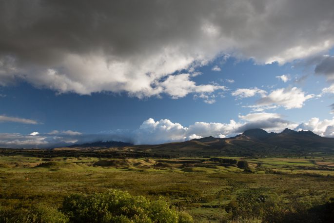 Blick auf den Cotopaxi Nationpark