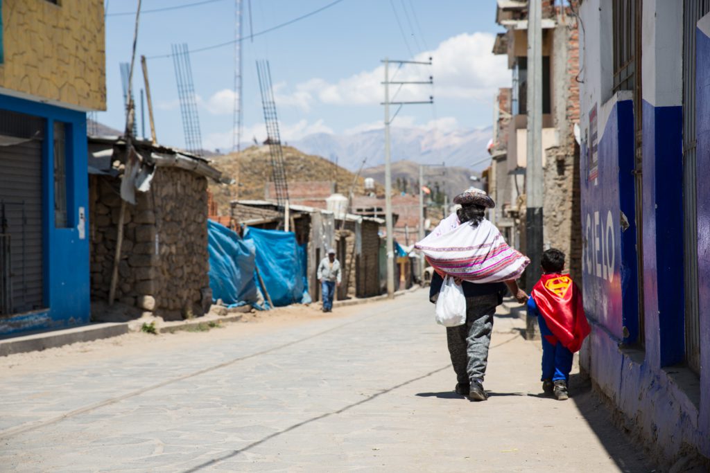 Superman in Peru