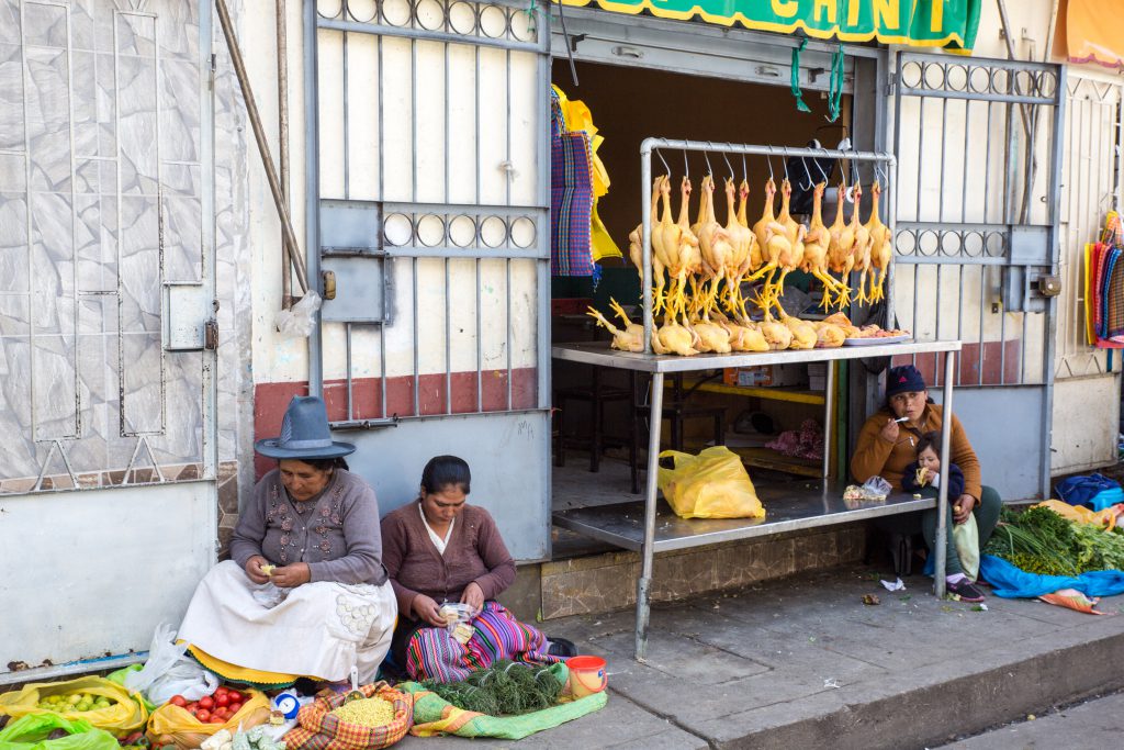 Markt in Huaraz
