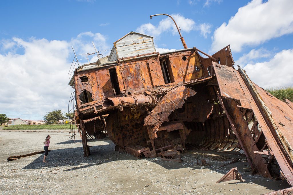 Helena mit Wrack