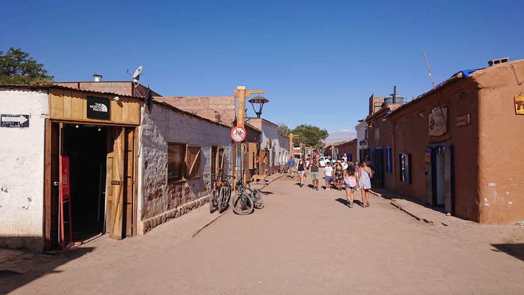 Hauptstraße in San Pedro