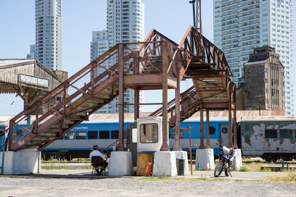 Bahnhof in Rosario
