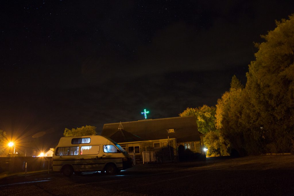 LEDs ander Kirche - leider geil