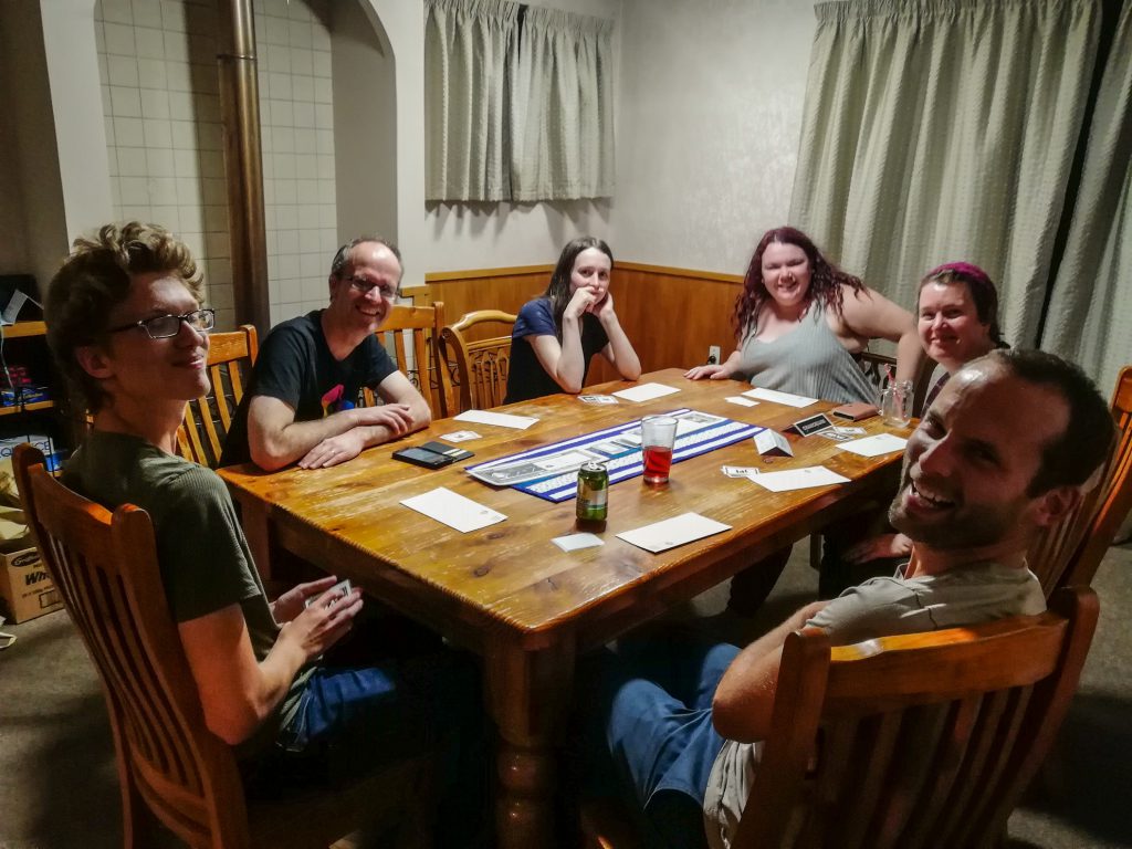 Tom. Alistair, Grace, Maddie, Catherine, Tobi