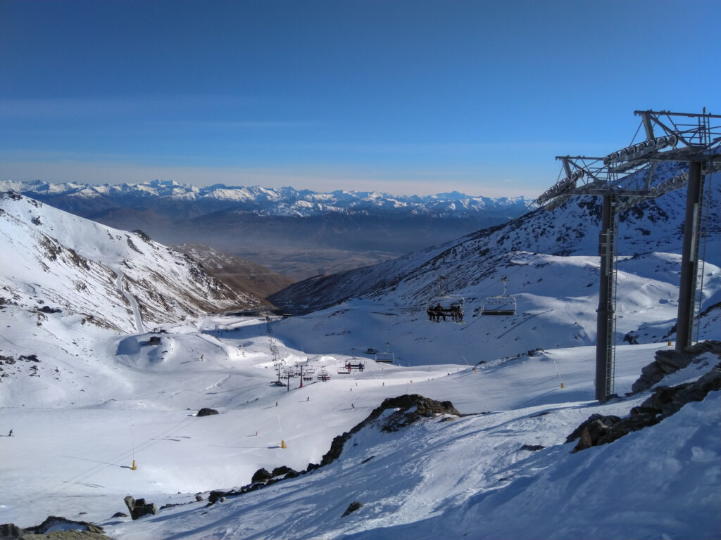 Skigebiet The Remarkables bei Queenstown