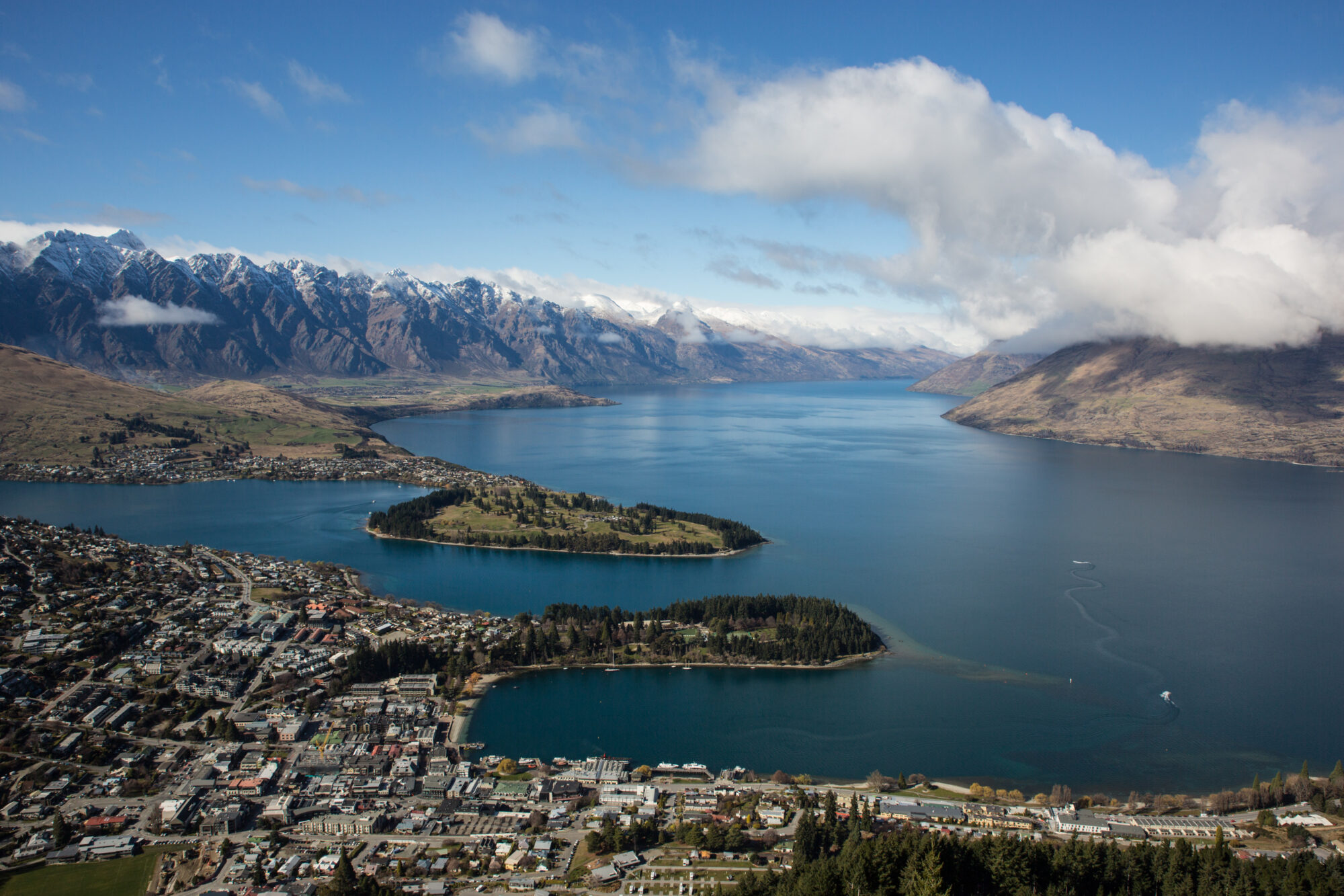 Queenstown und Lake Wakatipu