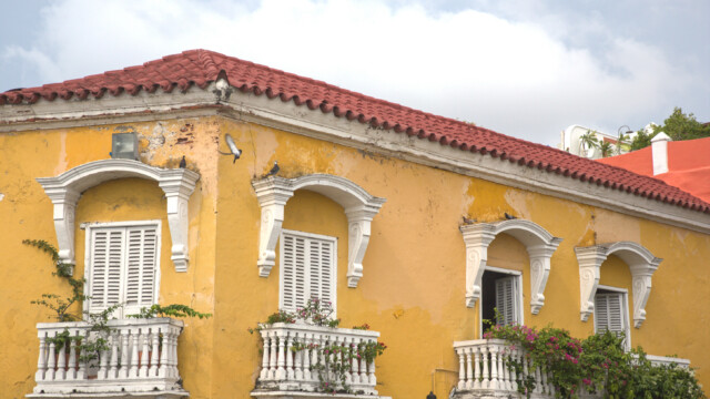 Fassade in Cartagena