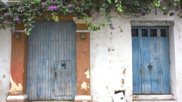 Fassade in Cartagena