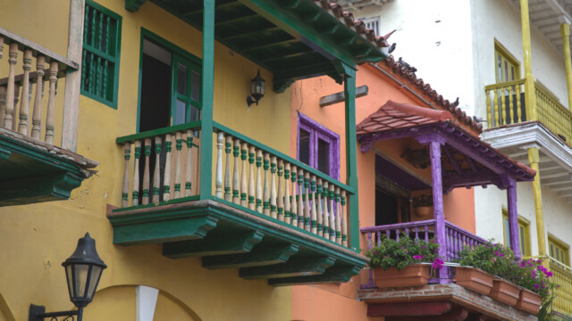 Fassade in Cartagena