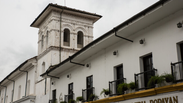 Fassade in Popayan