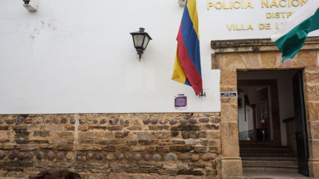 Polizeistation Villa de Leyva