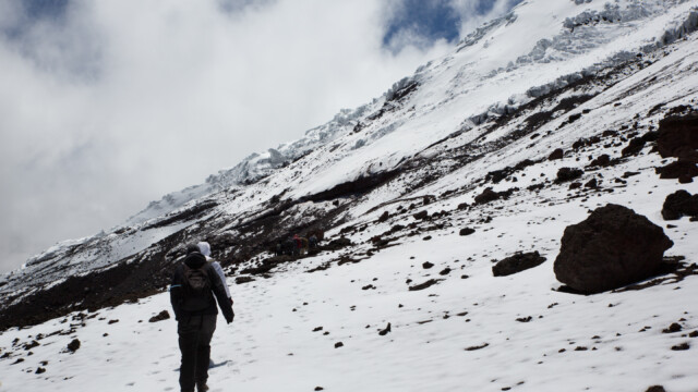 Wanderung zum Gletscher