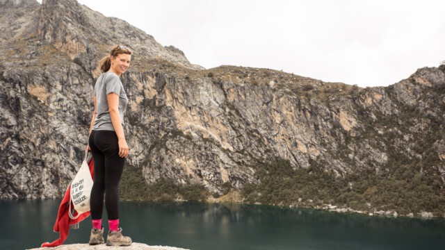 Helena an der Laguna Churup