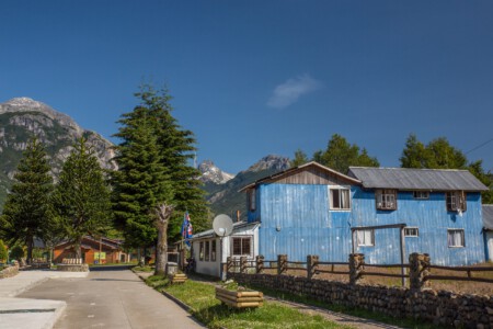 Dorf in Patagonien