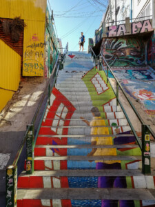 Straßenkunst in Valparaiso