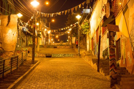 Straßenkunst in Valparaiso