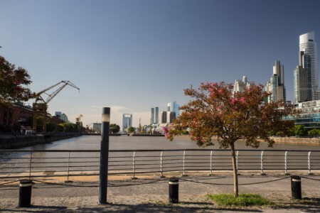 Blick auf Puerto Madero