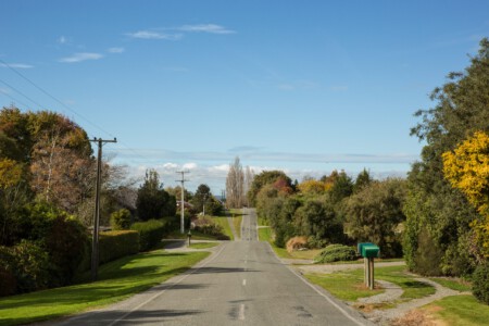 Landstraße bei Geraldine
