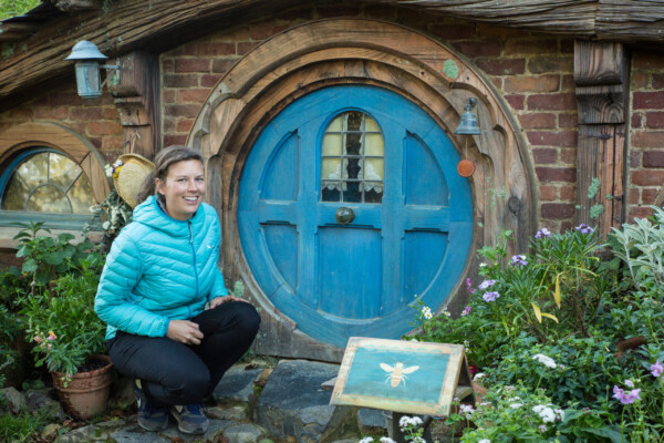 Mini-Hobbithöhle mit Helena