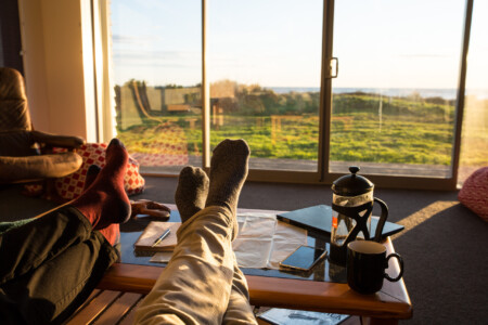 Zurück im Airbnb