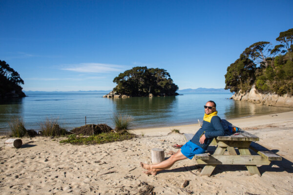 Mittagspause am Strand