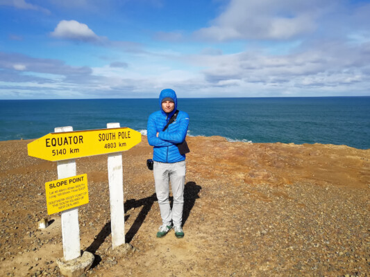 Tobi am Slope Point