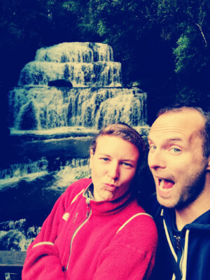Instagram-Version des Wasserfalls