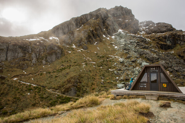 Harris Saddle Shelter auf dem Routeburn Track