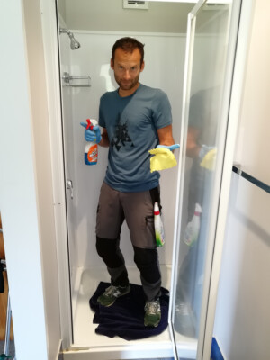 Tobi im Einsatz